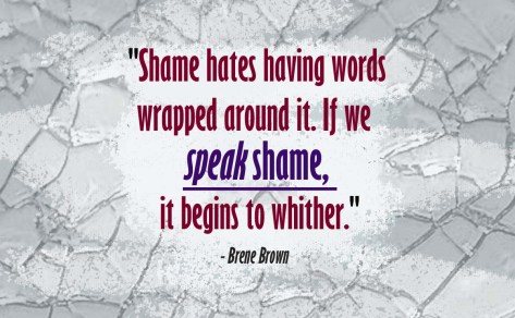Shame quote copy